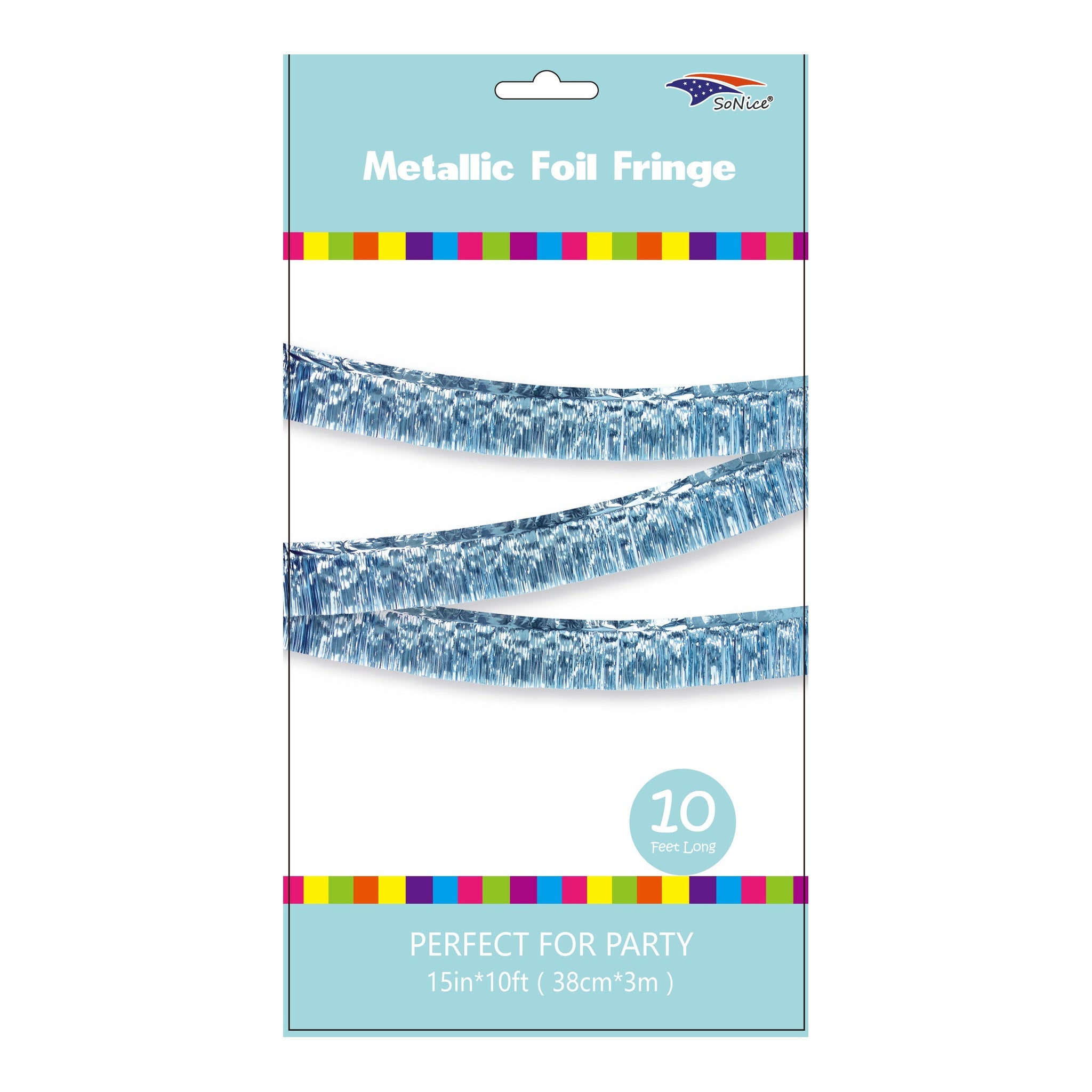 Fringe Banner Light Blue